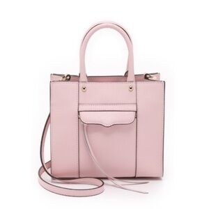 Rebecca Minkoff Mini MAB Pink Leather Tote Bag